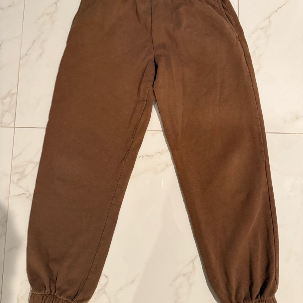 John Galt Brown Jogger Pants